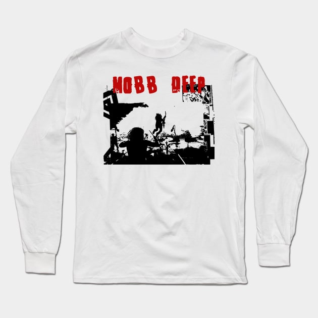 mobb deep Long Sleeve T-Shirt by sneaky geek studio